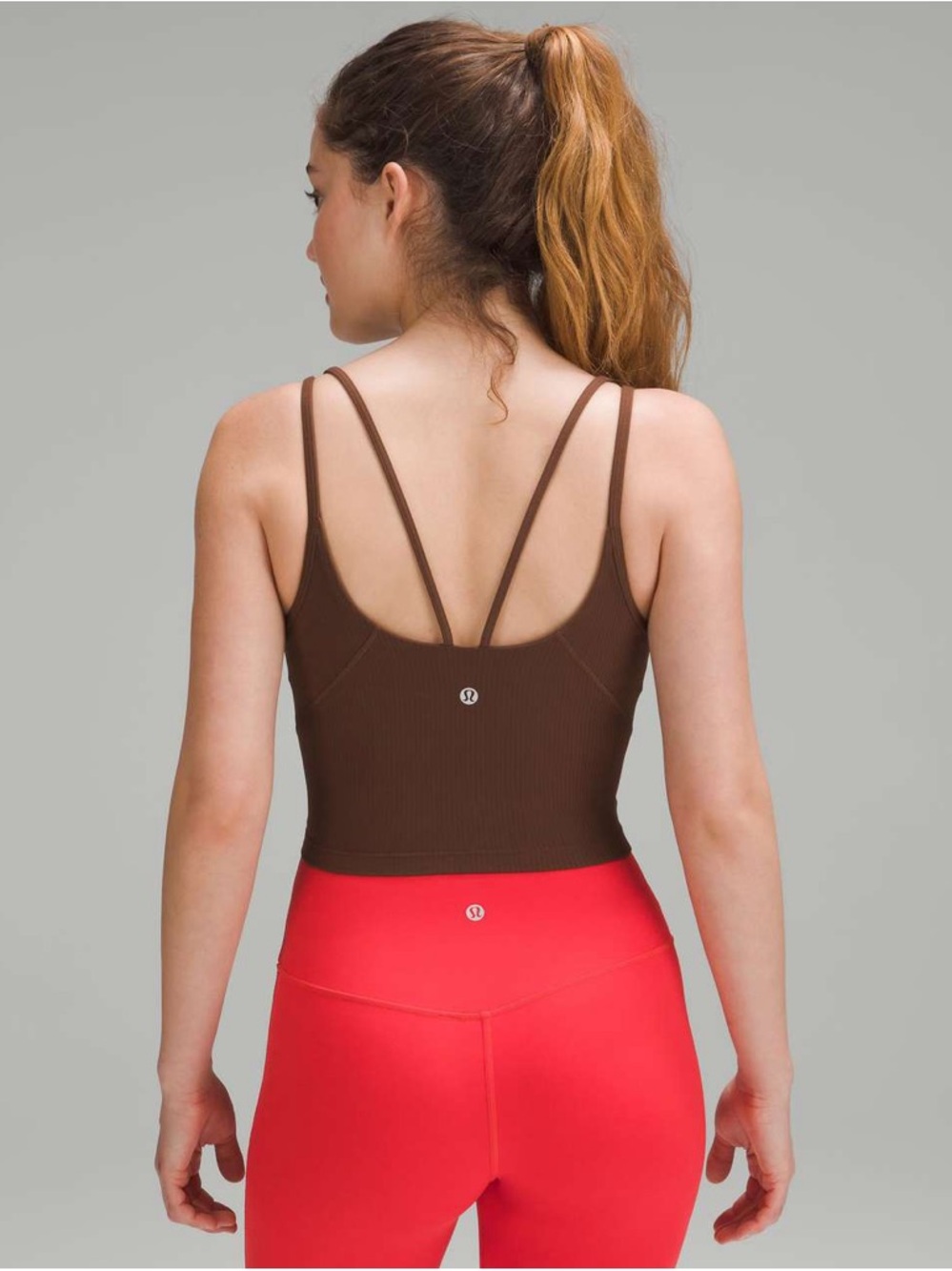 Lululemon Align Strappy Ribbed Tank Top Java Size 6 - Picture 6 of 6